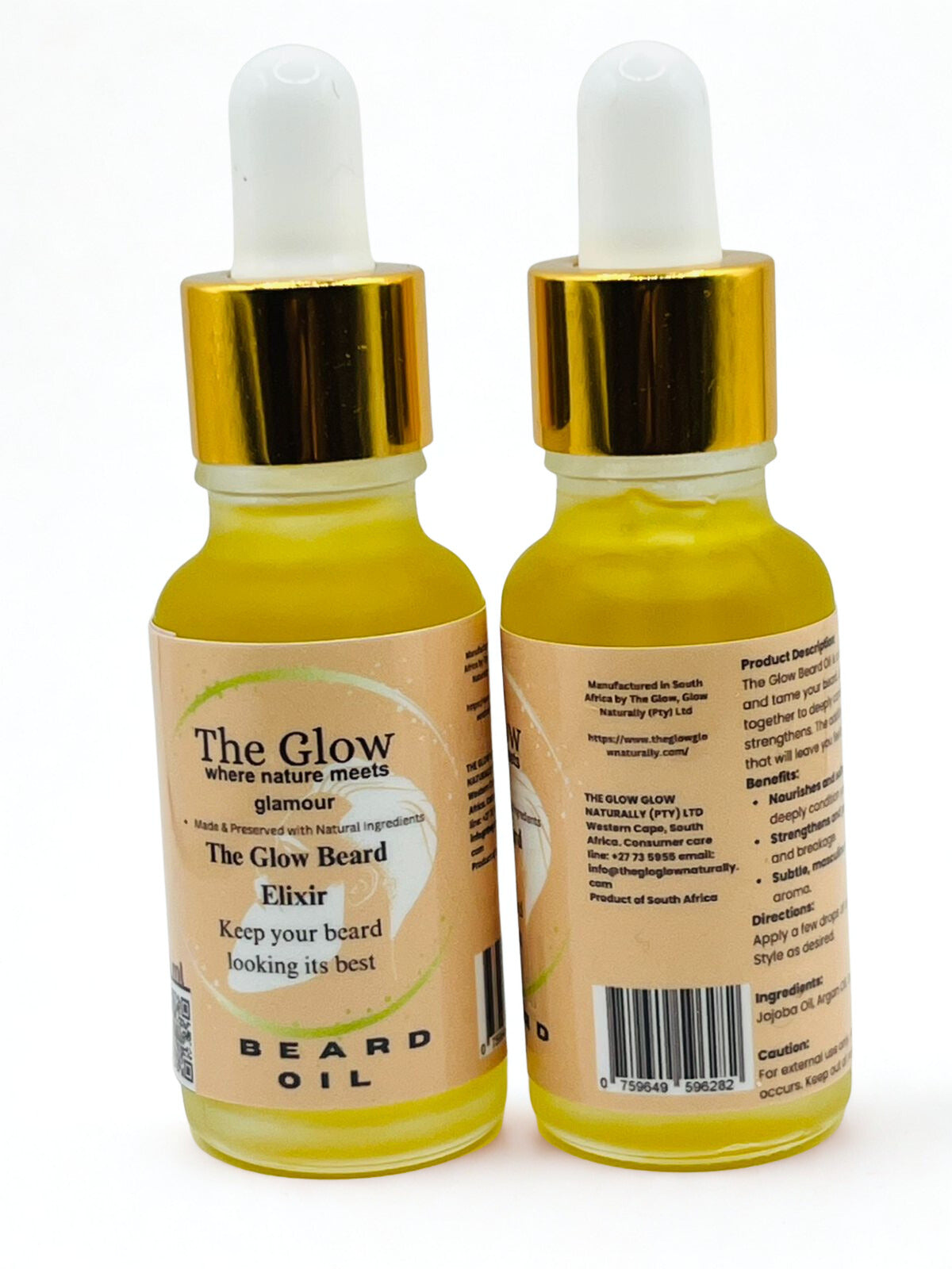 The Glow Beard Oil: Cultivate Your Masterpiece.