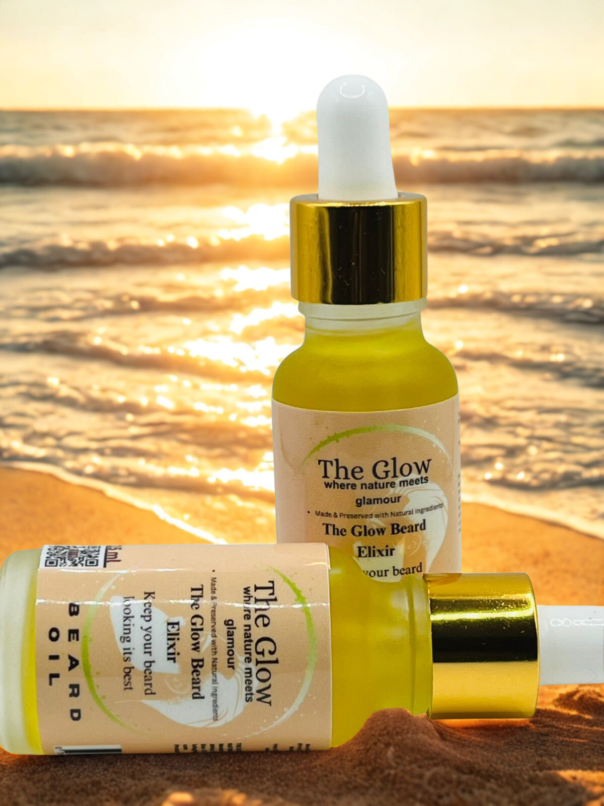 The Glow Beard Oil: Cultivate Your Masterpiece.