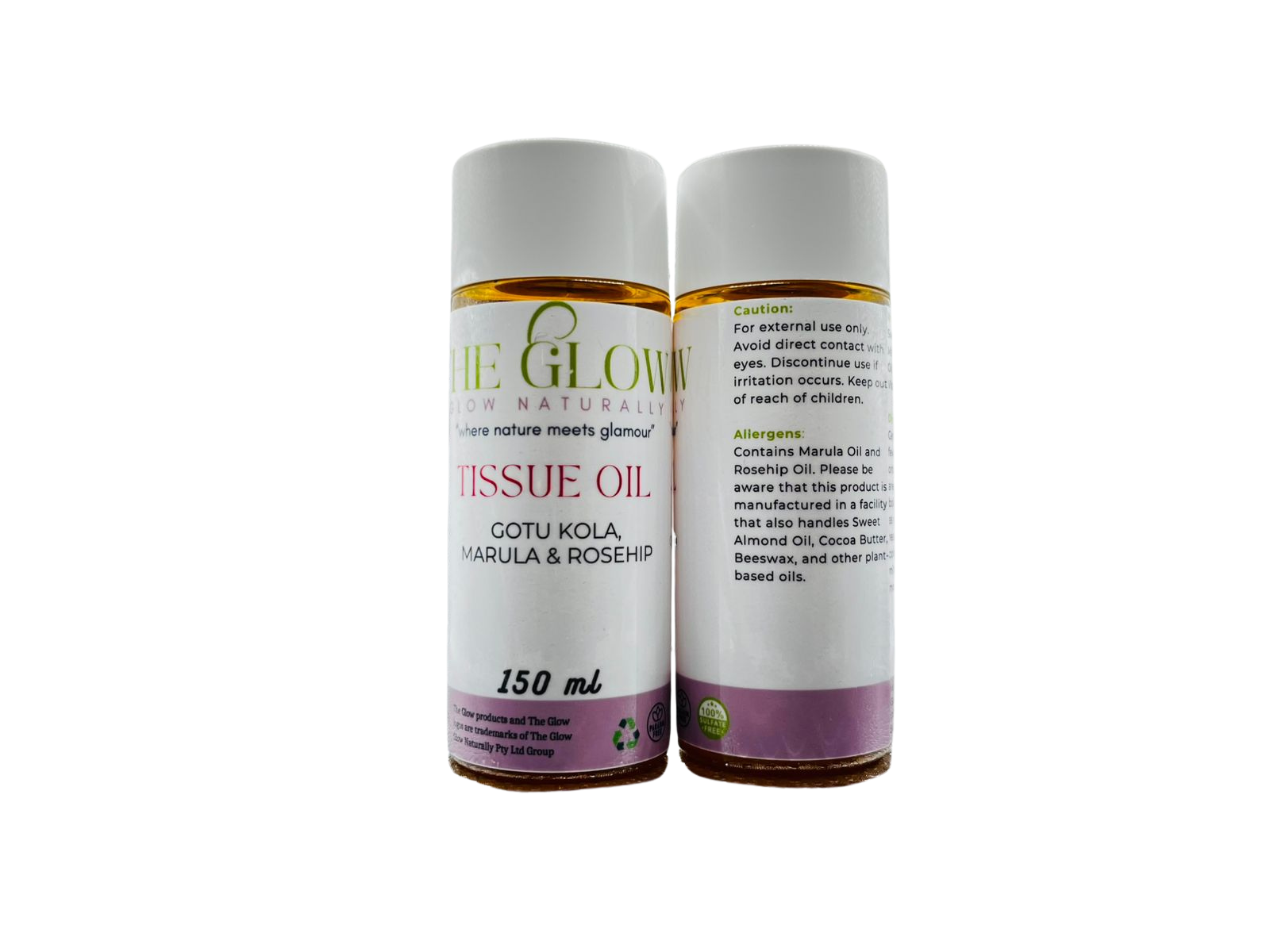 The Glow Liquid Gold Tissue Oil - Rejuvenate. Restore. Reveal Your Radiance.
