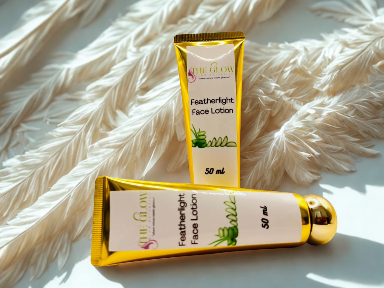 The Glow Featherlight Face Lotion - Weightless Hydration. Radiant Finish.