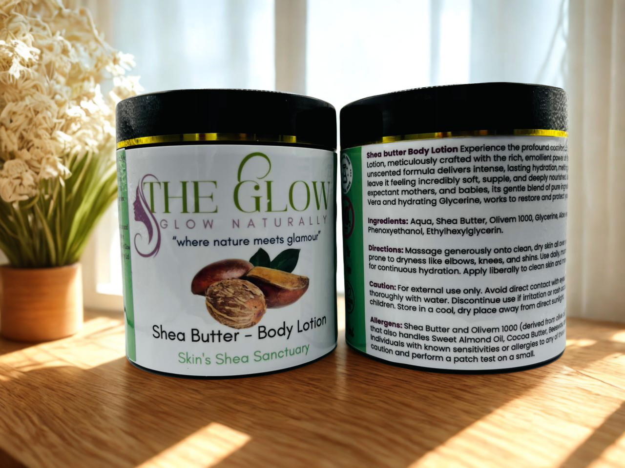 The Glow Shea Butter Body Lotion
