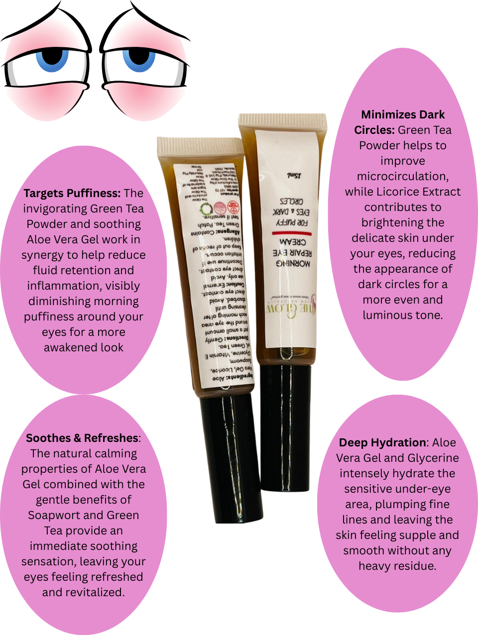 The Glow Morning Repair Eye Cream