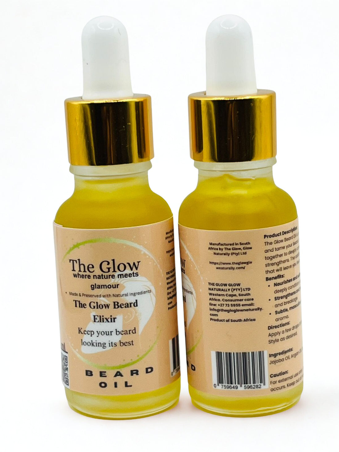 The Glow Beard Oil: Cultivate Your Masterpiece.