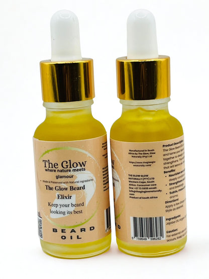 The Glow Beard Oil: Cultivate Your Masterpiece.