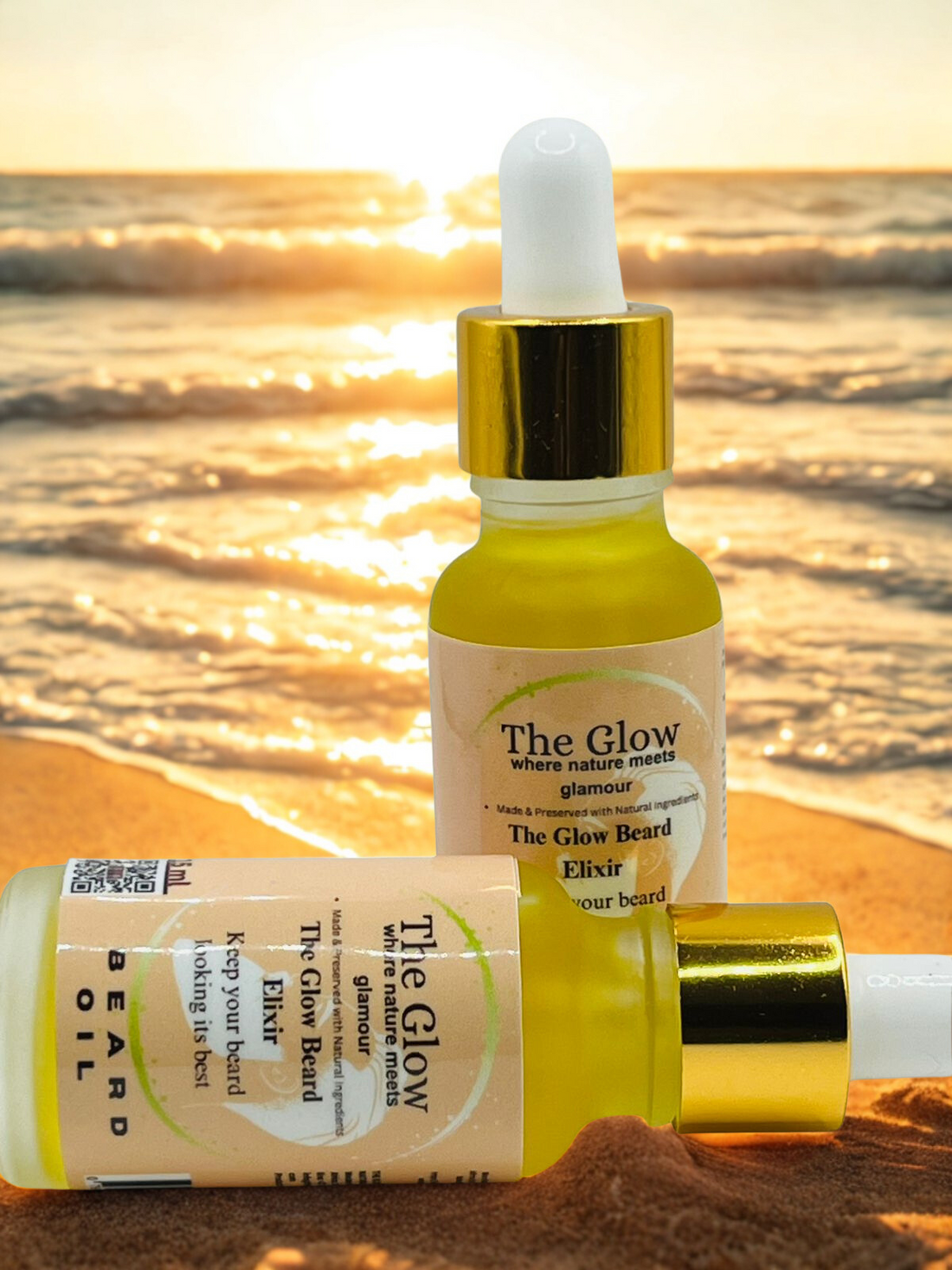 The Glow Beard Oil: Cultivate Your Masterpiece.