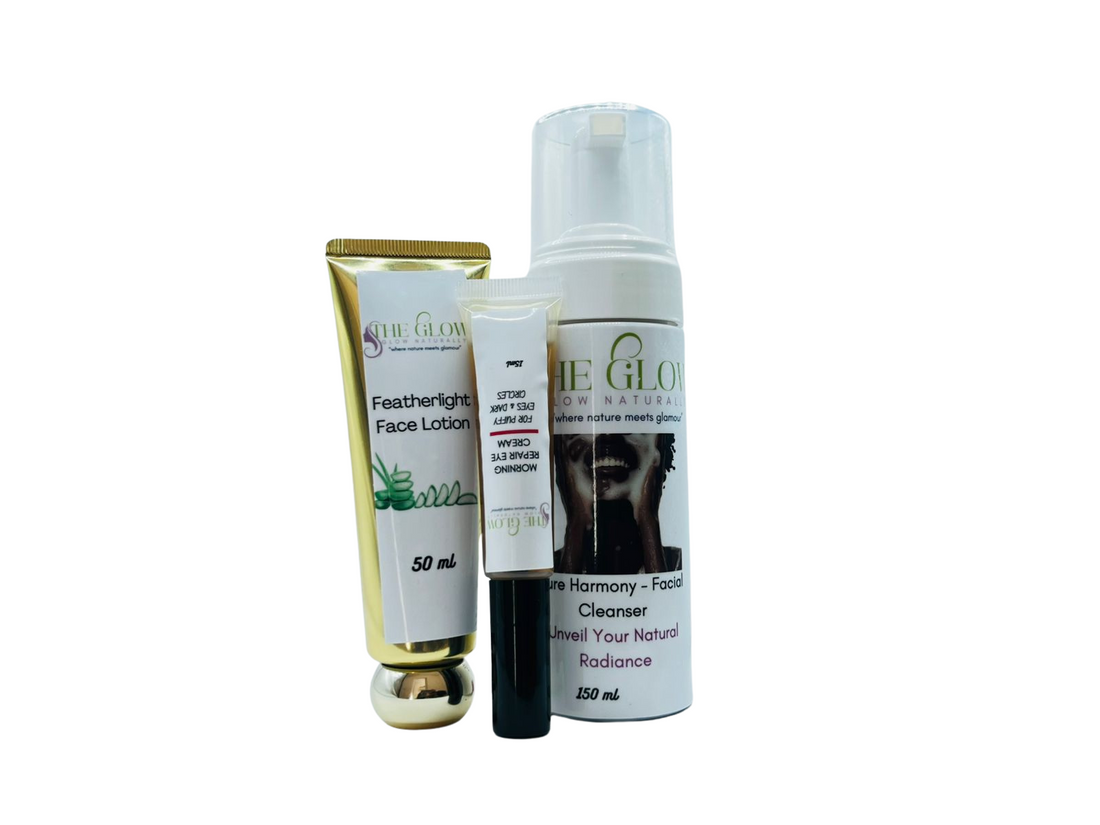 The Glow Daily Essentials Facial Combo - Your Foundation for Flawless Skin.