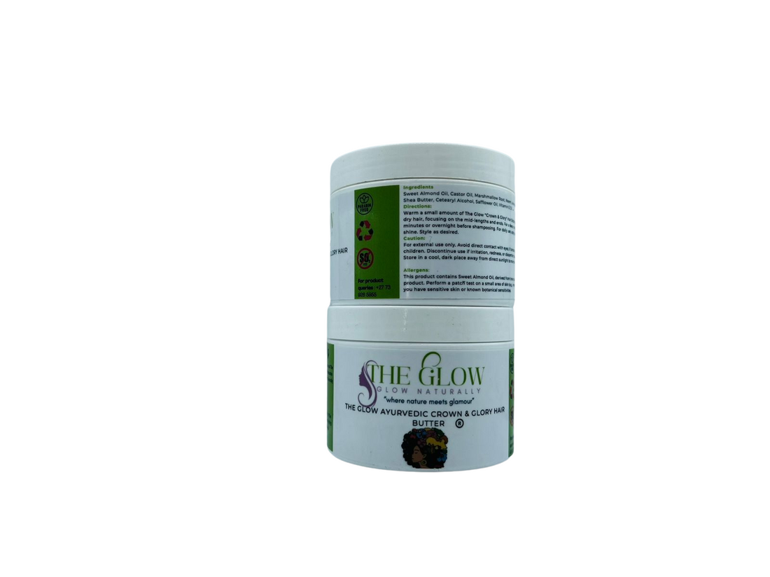 The Glow Crown &amp; Glory Hair Butter - Reign Supreme. Nurture Your Crown.