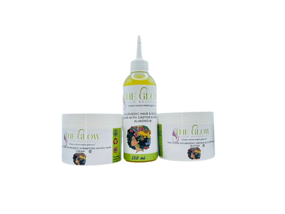 The Glow Ayurvedic Hair Harmony Collection - Transform Your Hair. Rooted in Ancient Secrets.