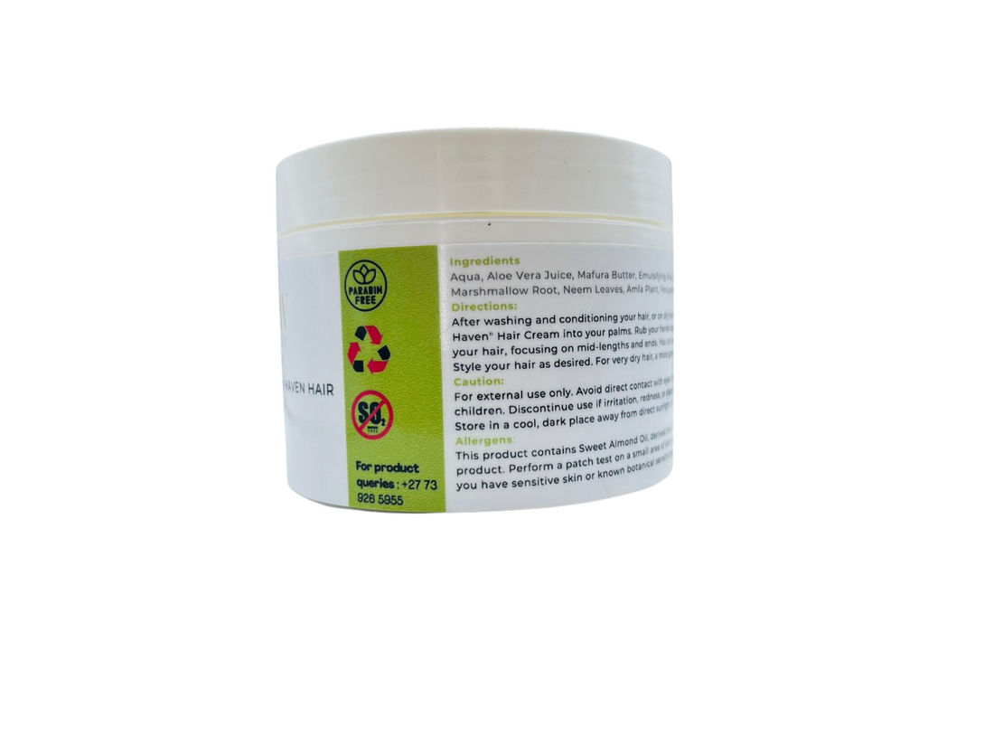 The Glow Ayurvedic Hydration Haven Hair Cream - Quench Your Hair&