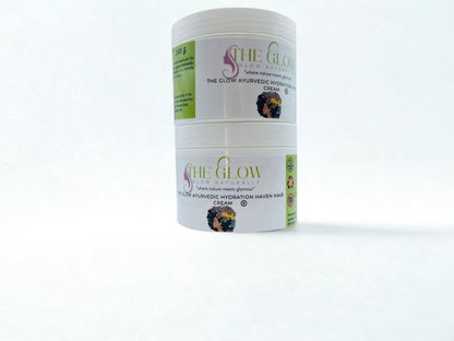 The Glow Ayurvedic Hydration Haven Hair Cream - Quench Your Hair&