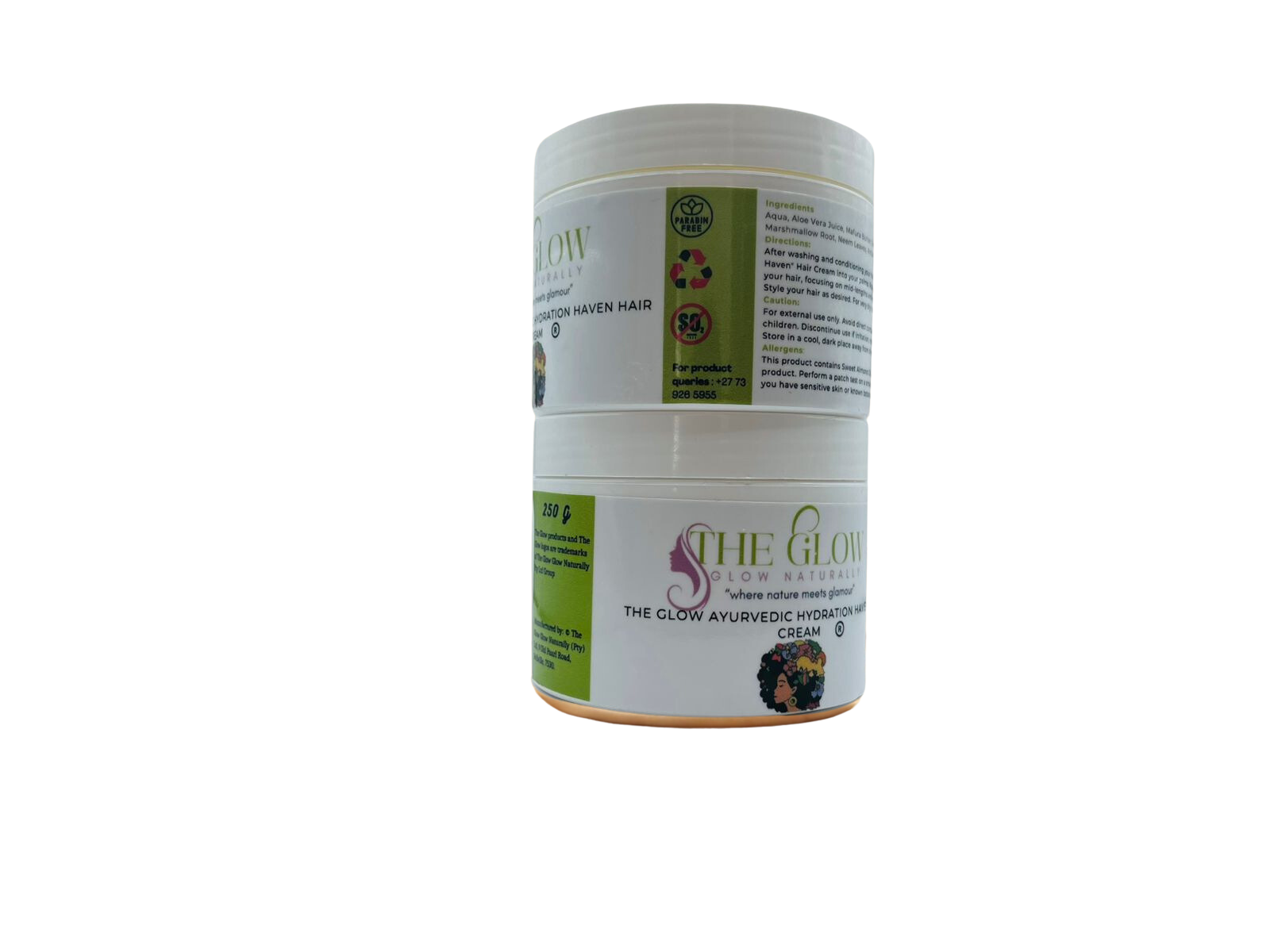 The Glow Ayurvedic Hydration Haven Hair Cream - Quench Your Hair&