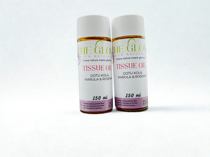 The Glow Liquid Gold Tissue Oil - Rejuvenate. Restore. Reveal Your Radiance.