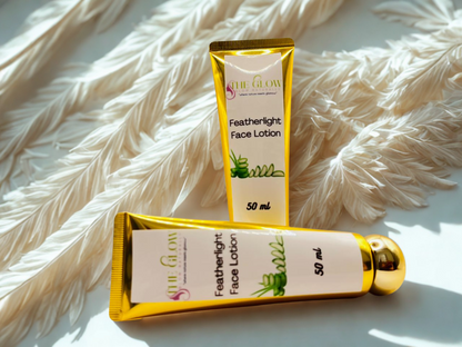 The Glow Featherlight Face Lotion - Weightless Hydration. Radiant Finish.