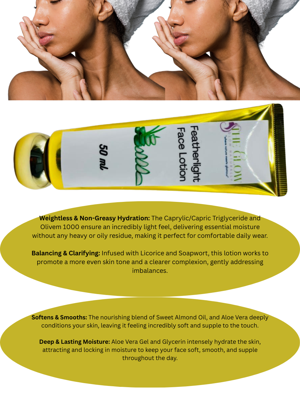 The Glow Featherligh Face Lotion