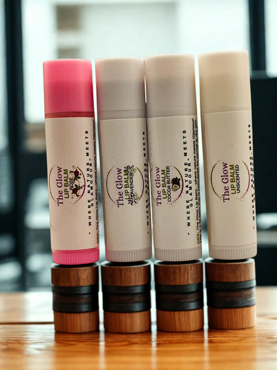The Glow Lip Balms: Kiss Dryness Goodbye