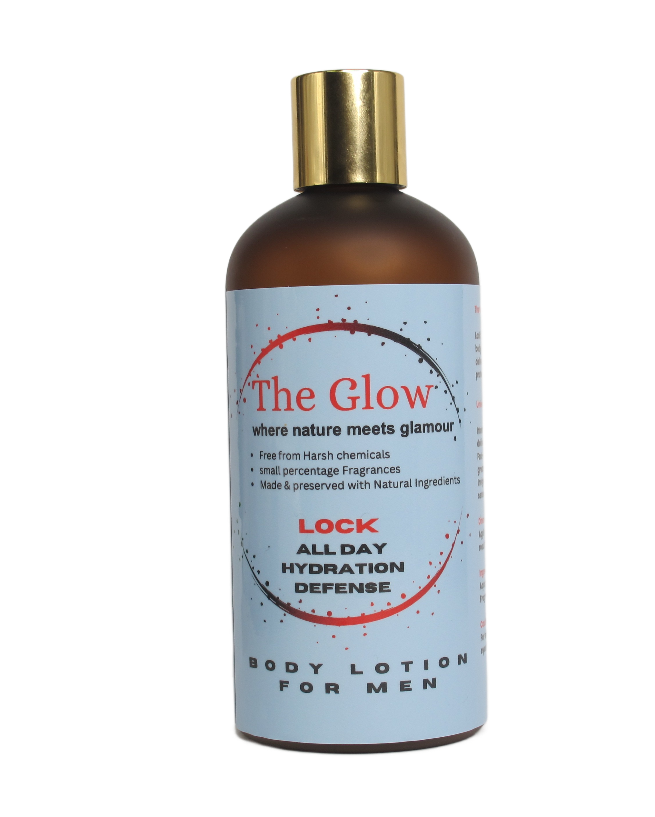 The Glow Lock Body Lotion - All Day Hydration Defense (For Men)