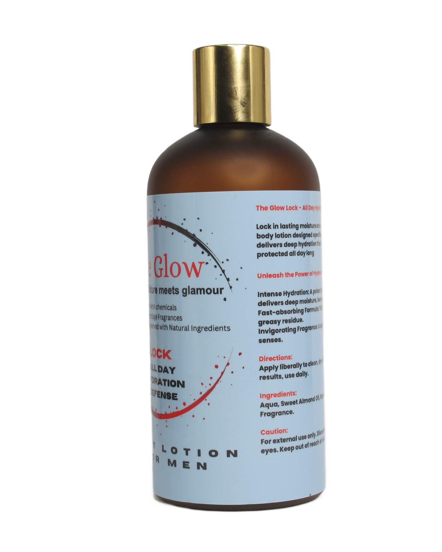 The Glow Lock Body Lotion - All Day Hydration Defense (For Men)