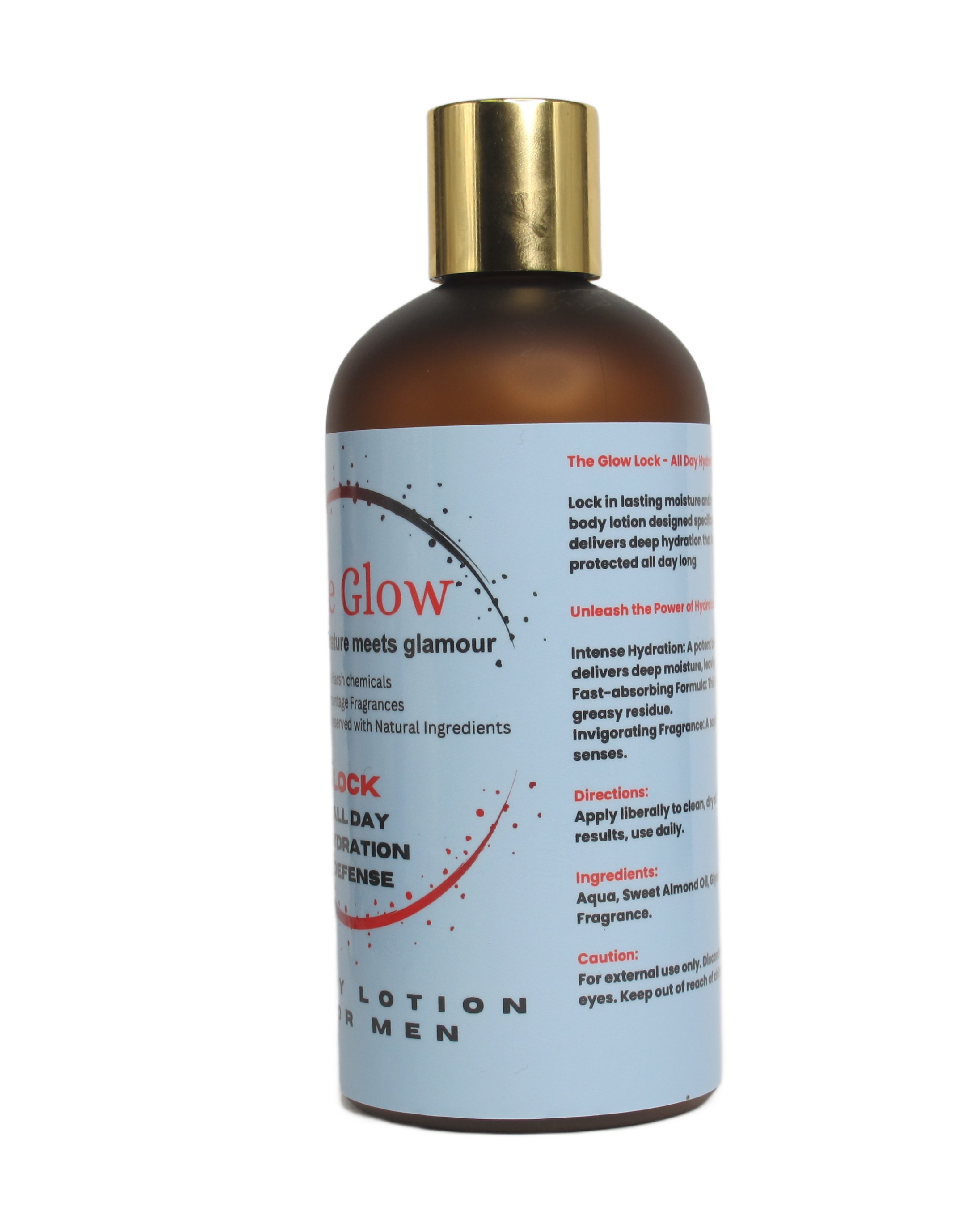 The Glow Lock Body Lotion - All Day Hydration Defense (For Men)