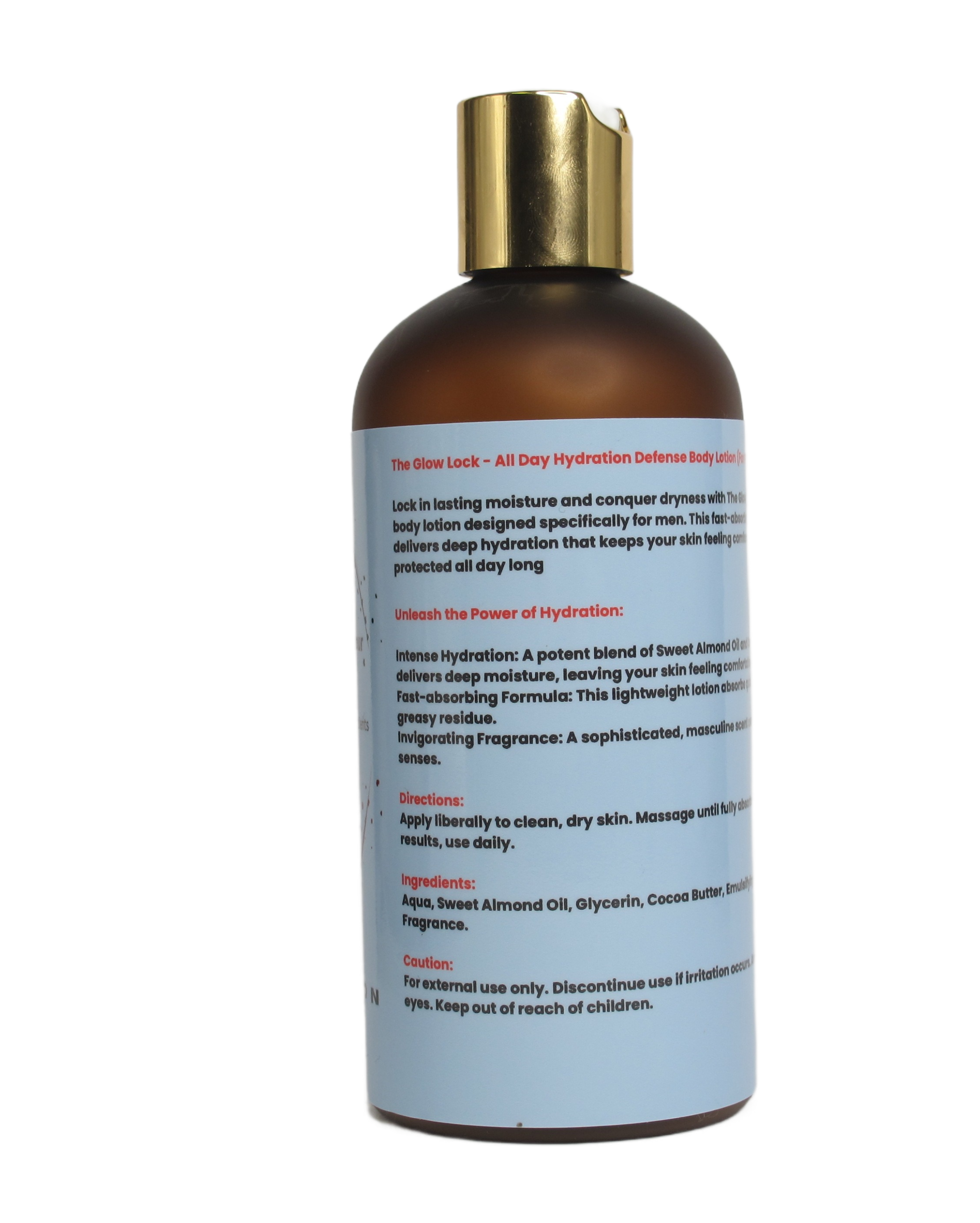 The Glow Lock Body Lotion - All Day Hydration Defense (For Men)