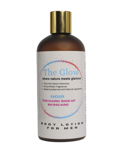 The Glow Noir Body Lotion - The Dark Side of Skincare (For Men)