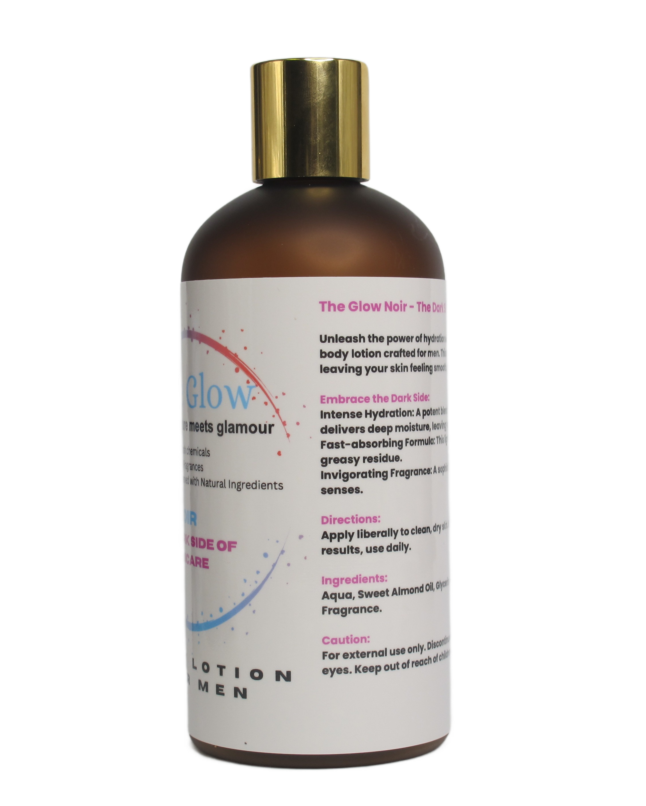 The Glow Noir Body Lotion - The Dark Side of Skincare (For Men)