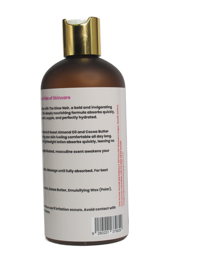 The Glow Noir Body Lotion - The Dark Side of Skincare (For Men)