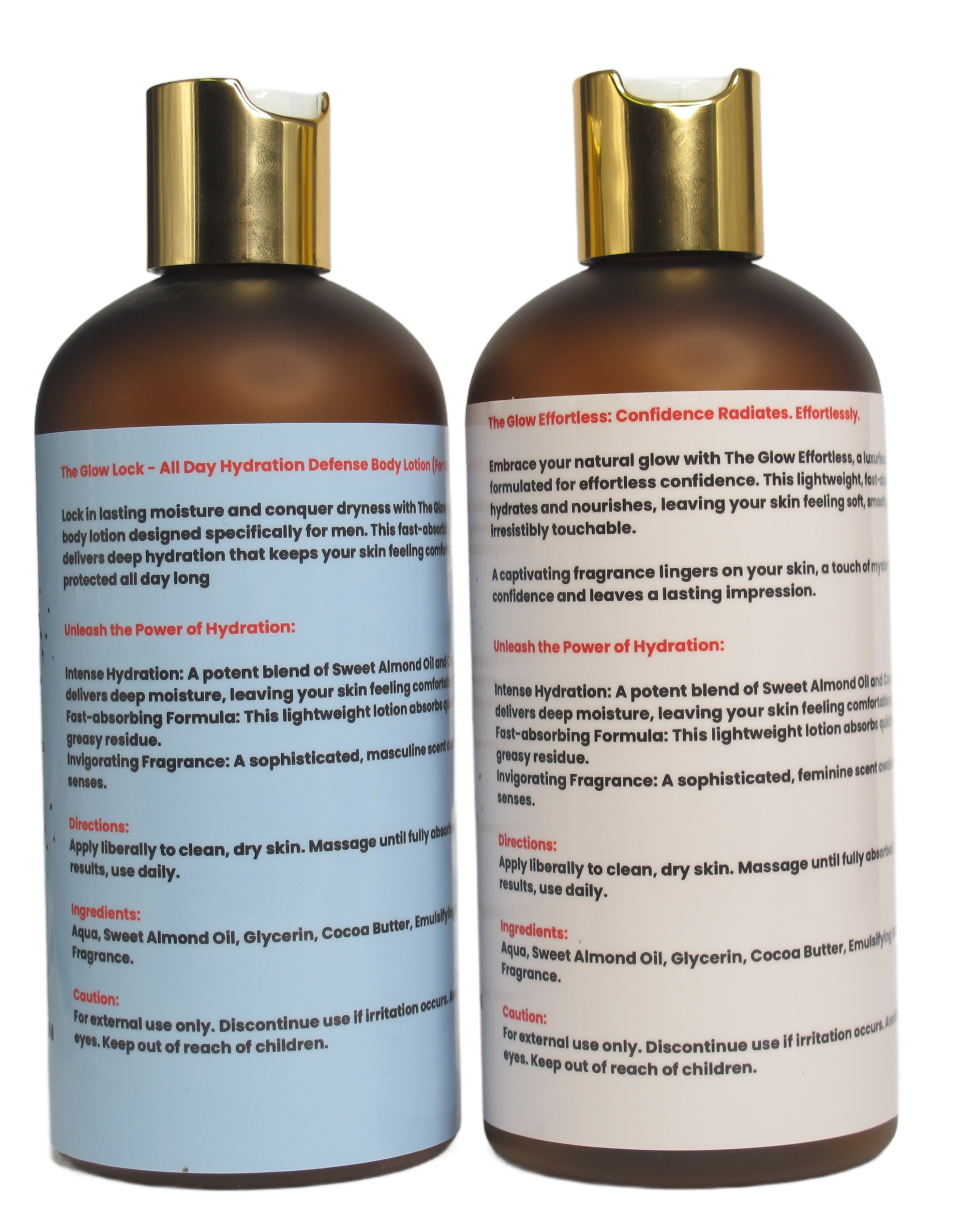 The Glow His &amp; Her Body Lotion Set