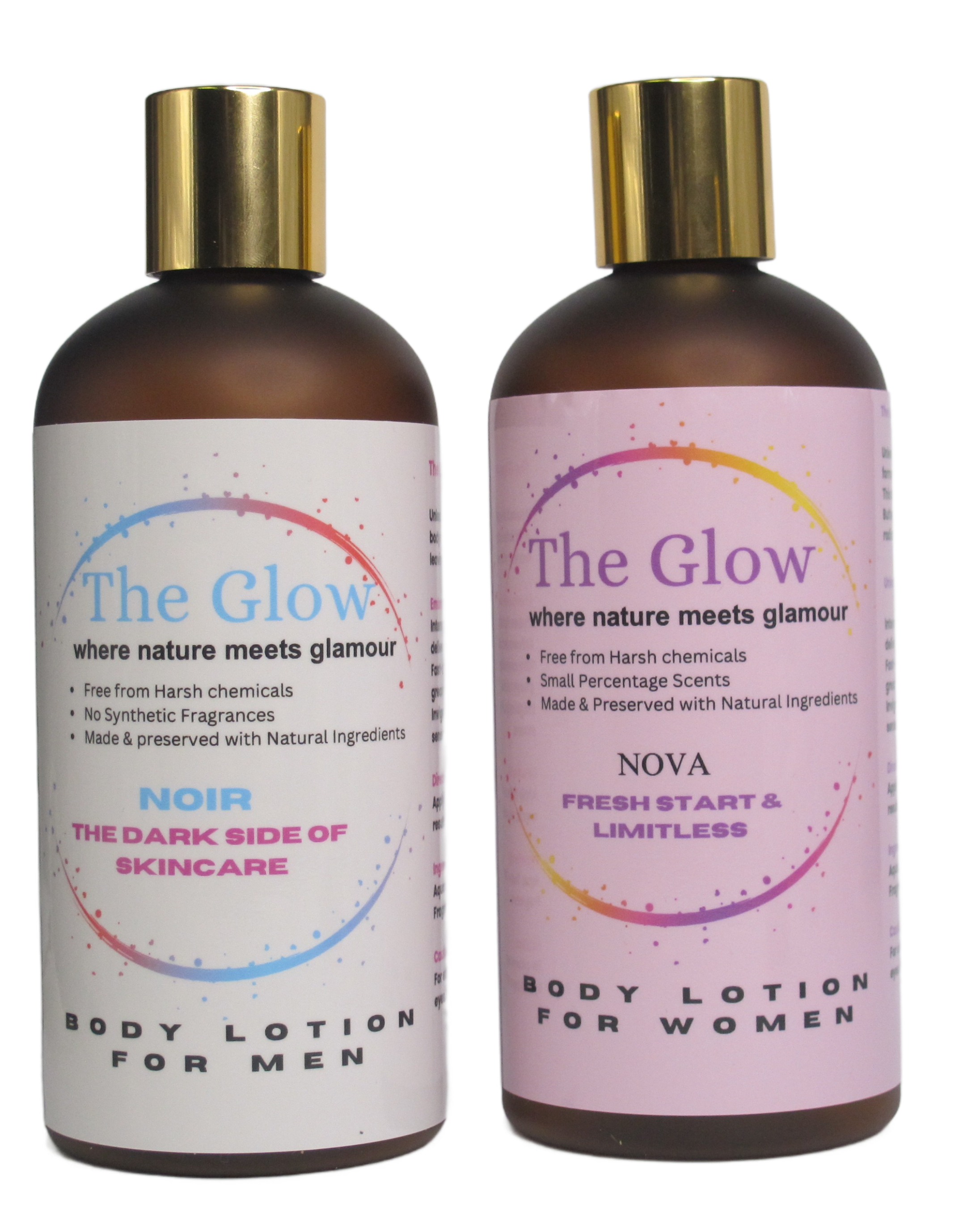 The Glow His &amp; Her Body Lotion Set