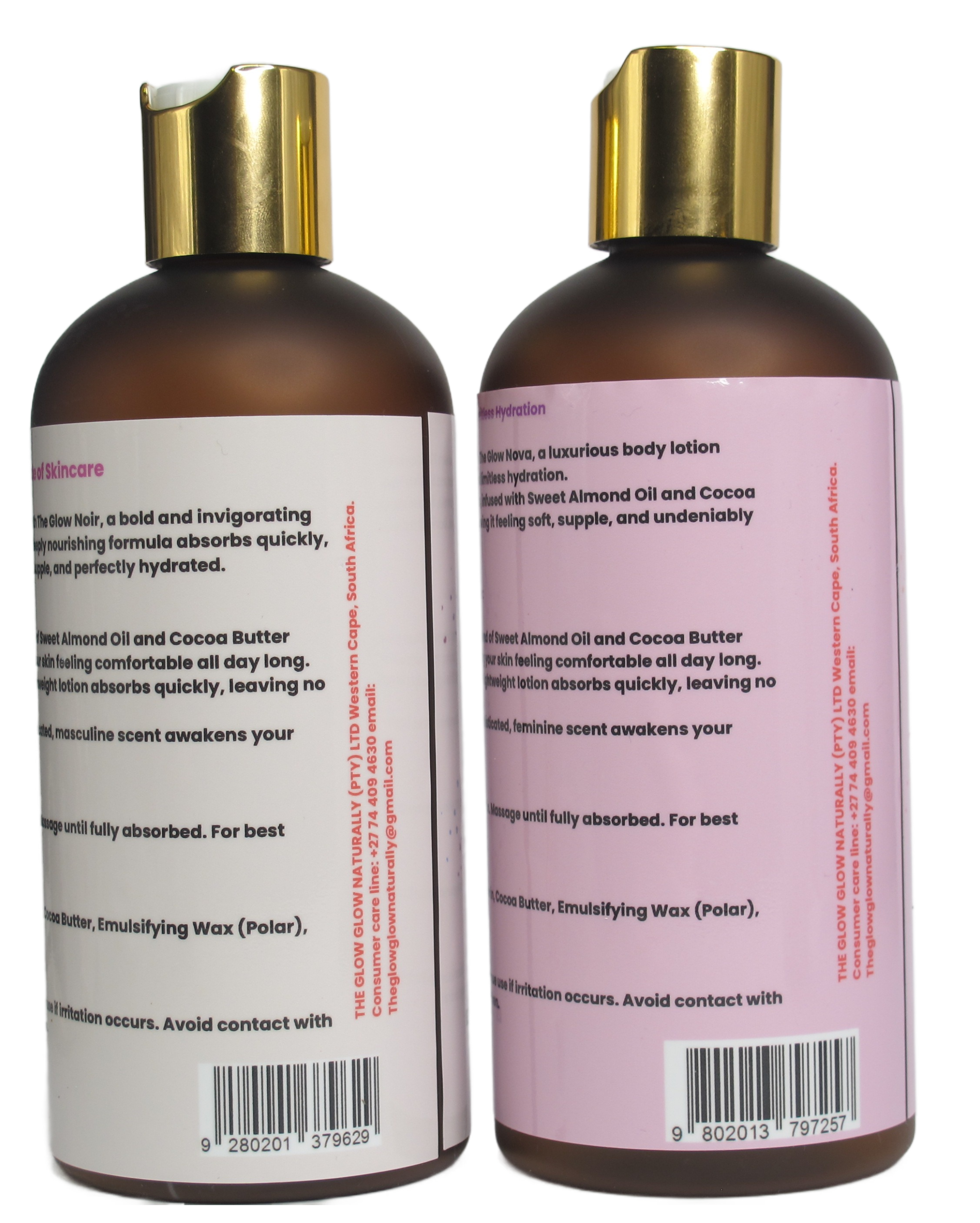 The Glow His &amp; Her Body Lotion Set