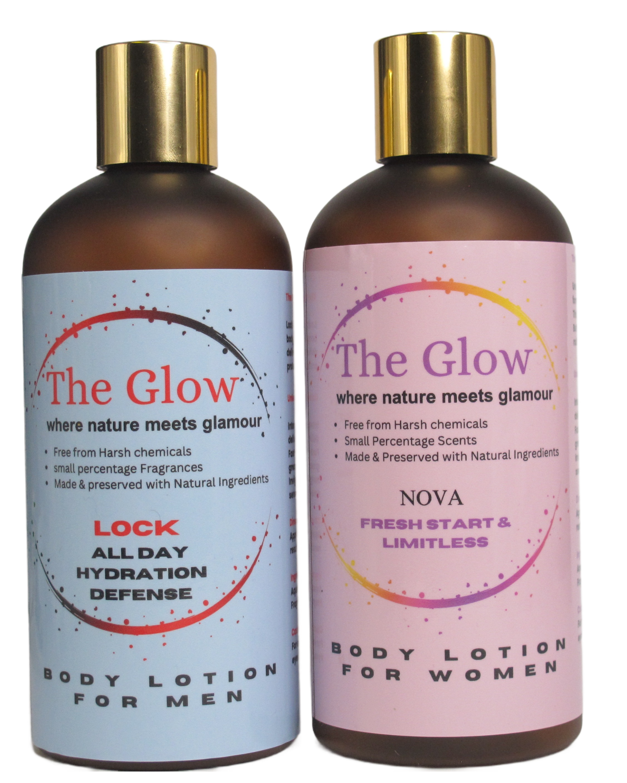The Glow His &amp; Her Body Lotion Set